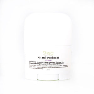 Lavender All Natural Deodorant - Shea BODYWORKS